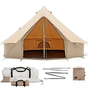 WHITEDUCK Regatta Canvas Bell Tent with StoveJack