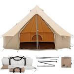 WHITEDUCK Regatta Canvas Bell Tent with StoveJack