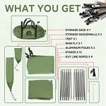 Lightweight 4-Season 2-Person Waterproof Backpacking Tent