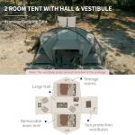 Naturehike Massif 4-Season Hot Tent with Stove Jack