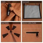 WHITEDUCK Regatta Canvas Bell Tent with StoveJack