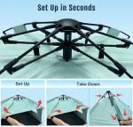 WhiteFang Deluxe XL Pop Up Beach Tent