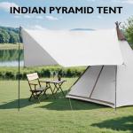 Thinlute Waterproof 3-4 Person Family Camping Tent