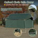 WaldZimmer Waterproof Cotton Canvas Wall Tent