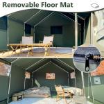 WaldZimmer Waterproof Cotton Canvas Wall Tent