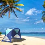 Beach Tent with UV Protection and Carry Bag