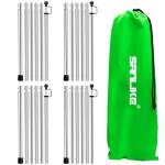 Telescoping Tent Pole Set for Tarps and Awnings