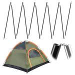 Lightweight Aluminum Tent Pole Replacement Kit, 14.5FT