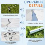 EROMMY 20x50FT Heavy Duty Party Tent