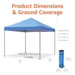 Amazon Basics 10x10 Pop Up Canopy Tent