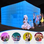 SAYOK Inflatable Party Tent with LED Lights