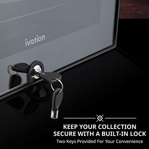 Ivation 12-Bottle Wine Cooler with Lock