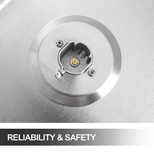 Stainless Steel Gas Cooktop with 4 Burners