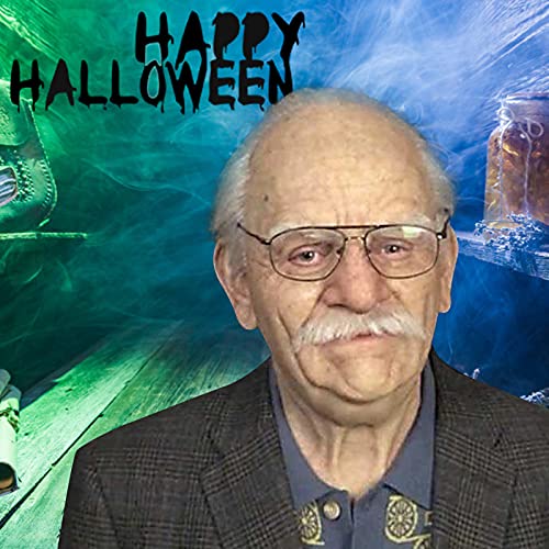 Funny Halloween Party Masks - Realistic Old Man Mask