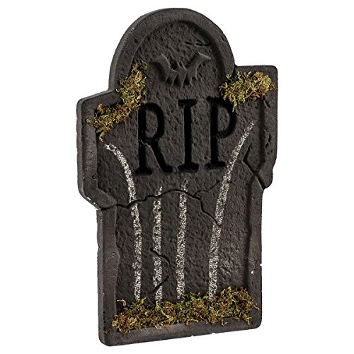 Halloween Tombstone Decoration with "RIP" Inscription