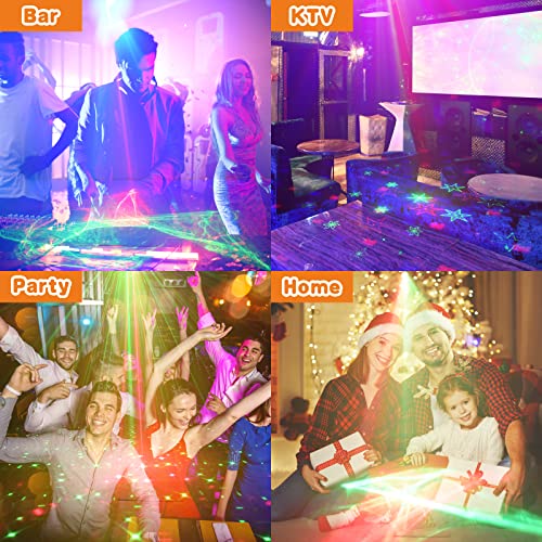 RGB Sound Activated Disco DJ Party Laser Lights