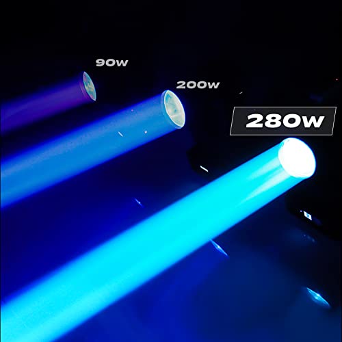 4PCS DMX Moving Head DJ Lights with Gobos