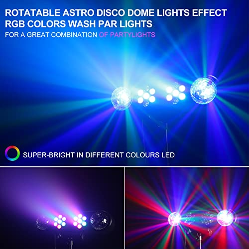 Sound Activated DJ Lights with Stand for Parties