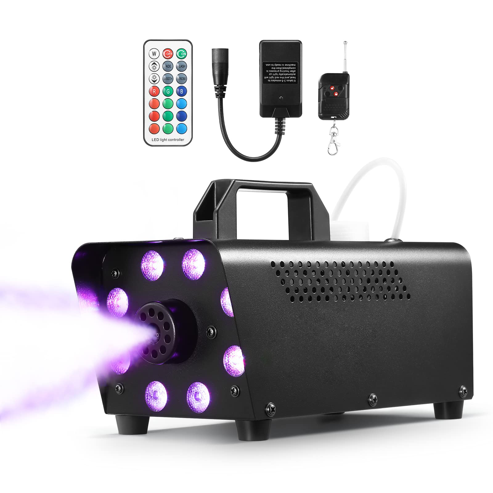 500W Color Fog Machine with LED Lights