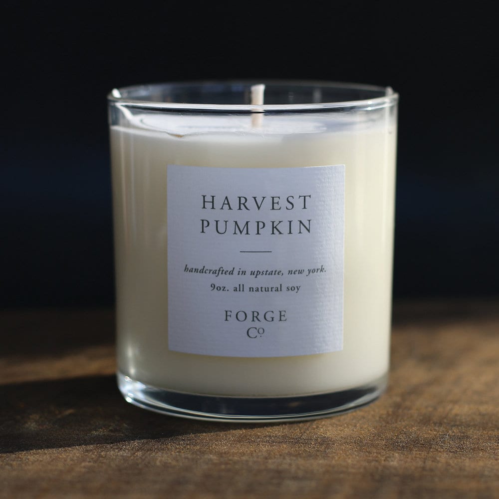 Pumpkin Spice Soy Wax Candle for Halloween