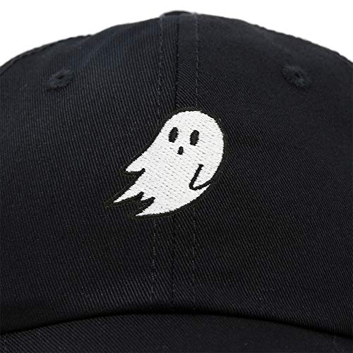 Cute Black Ghost Dad Hat for Halloween