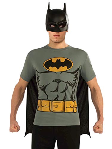 Batman T-Shirt Set with Cape and Mask