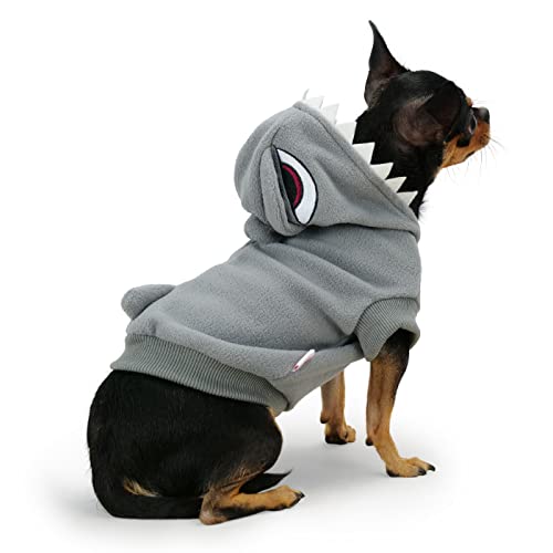 Adorable Shark Costume for Small Dogs and Puppies