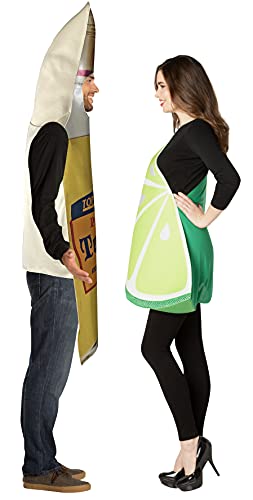 Tequila Bottle and Lime Slice Couples Costume