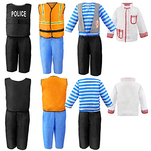 11-Piece Kids Role Play Dress Up Costumes Set