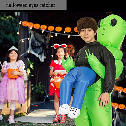 Inflatable Alien Hold Me Costume for Kids