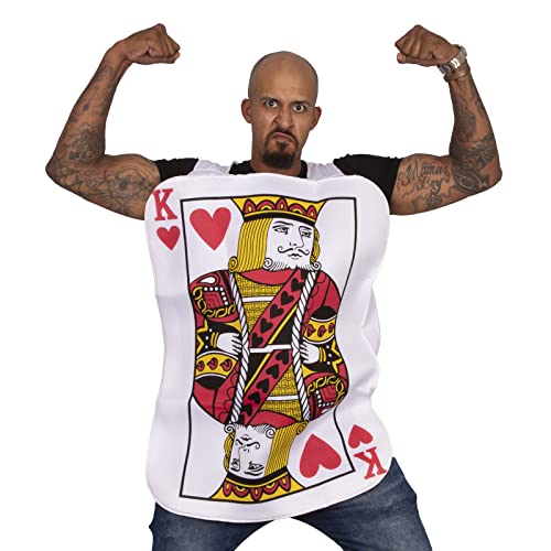 King and Queen Playing Card Costumes (2-Pack)