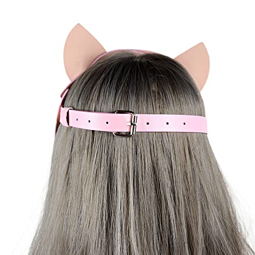 Women’s Leather Masquerade Masks for Halloween Parties