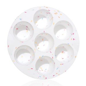 SHEbaking Air Fryer Silicone Muffin Pan, 7 Cups