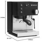 Rancilio Silvia Espresso Machine - Black Finish
