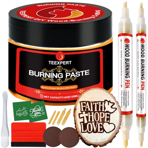Teexpert Non-Toxic Wood Burning Gel Marker