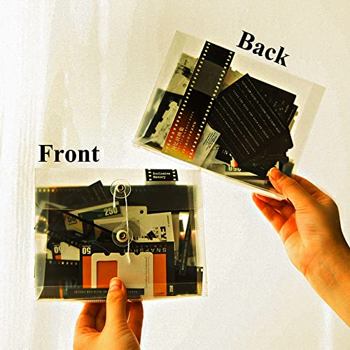 Vilikya 94pcs Movie Film Sticker Set for Scrapbooking