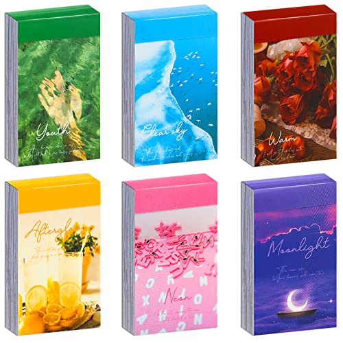 300 Pcs Aesthetic Scrapbook Paper Set