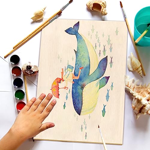 12 Pack Thin Basswood Sheets for Crafts