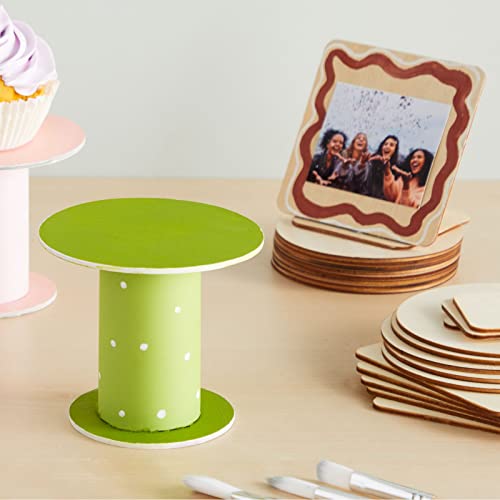 130 Unfinished Wooden Shapes for DIY Crafts