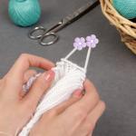 10 Pack Cute Flower Needle Point Protectors Silicone Needle Point Protectors Knitting Accessories and Supplies Knitting Needle Stoppers Knitting Needles Point Protectors Knitting Tools