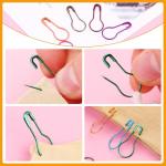 Kollase Stitch Markers, 300 pcs Crochet Markers, Metal Stitch Markers for Crocheting, Crochet Accessories and Supplies, Stitch Markers for Knitting and Crocheting, Safety Pins for Fabric and Paper