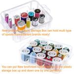 80 Spools 500m Embroidery Thread with Storage Box