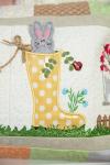 Kimberbell Bunny Trail Pillow Bundle & Embroidery Kit