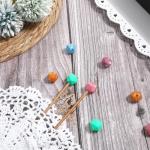 10 Silicone Knitting Needle Stoppers in Hexagon Shape