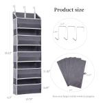 Over Door Yarn Organizer with Mesh Pockets