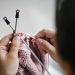 6 Pack Cat Paw Knitting Needle Stoppers