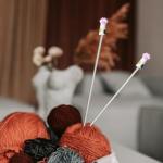 6 Pack Cat Paw Knitting Needle Stoppers