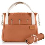 Chic Crochet Bag Organizer with 8 Pockets