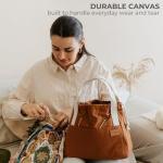 Chic Crochet Bag Organizer with 8 Pockets