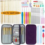 95-Piece Knitting Needles and Crochet Hooks Set